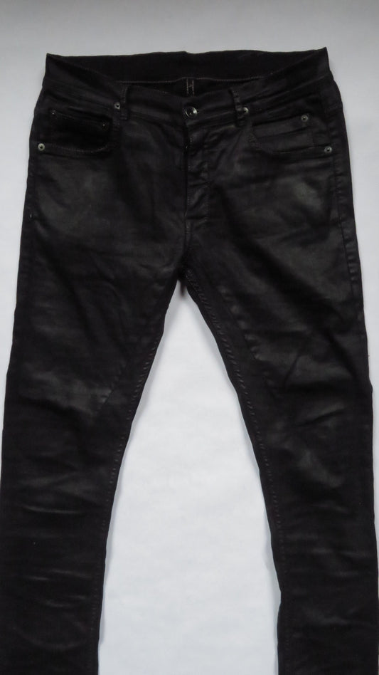 Rick Owens O&M SBW Waxed Detroit Denim