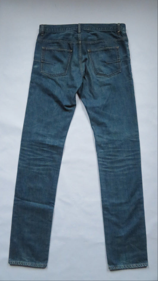 Dior Homme AW10 Indigo Clawmark Denim