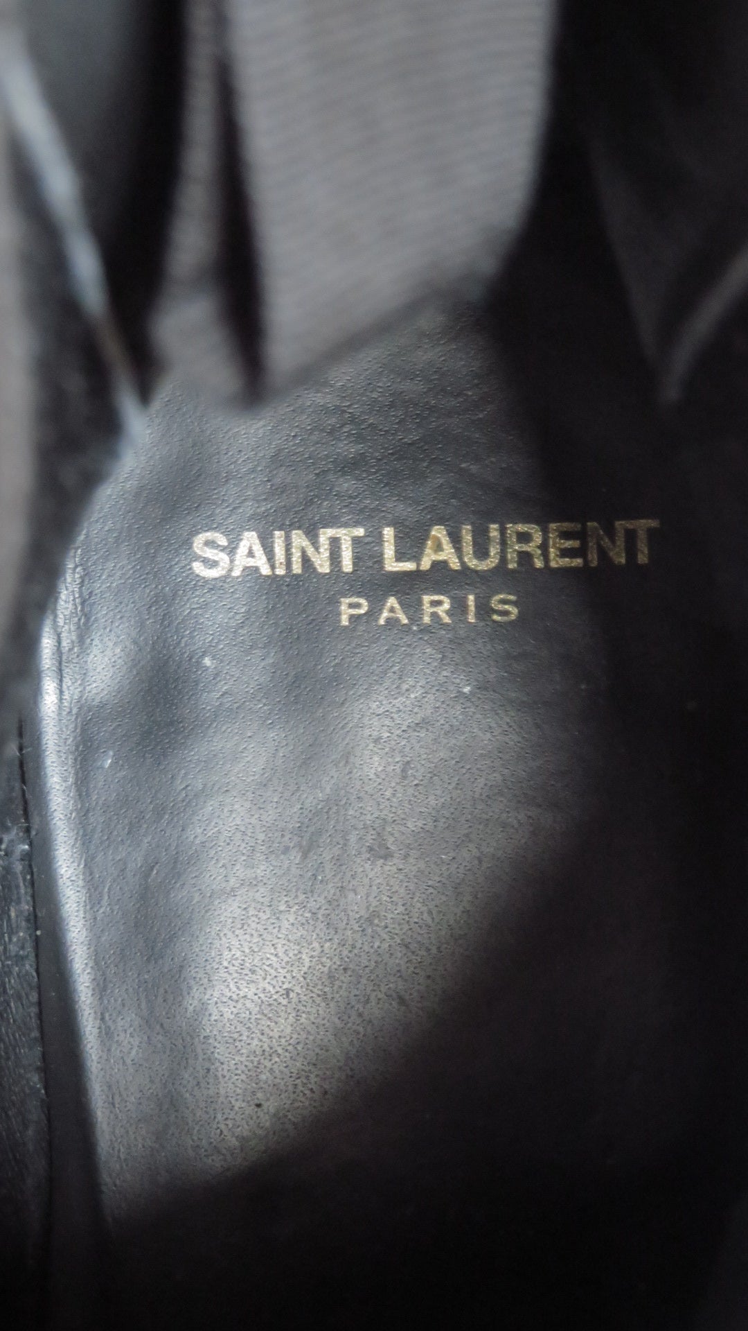 Saint Laurent Paris FW14 Black Chelsea Leather Boots by Hedi Slimane