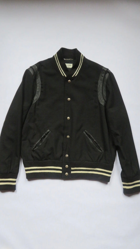Saint Laurent Paris Black Teddy Jacket