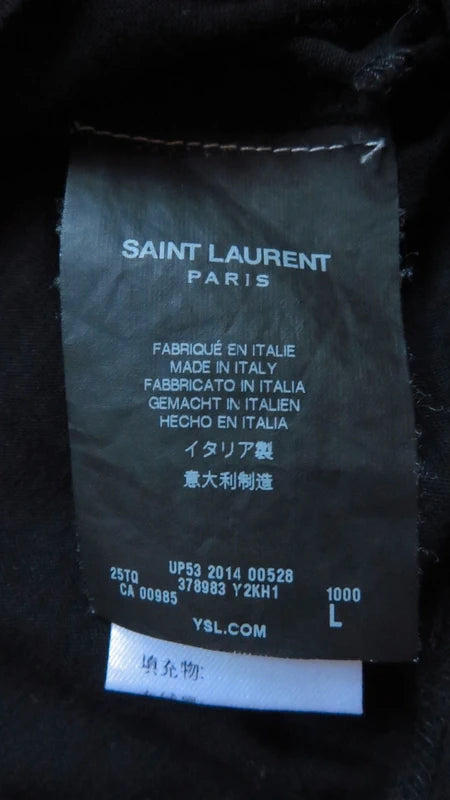 Saint Laurent Paris 2014 Bloodluster Short Sleeve Shirt