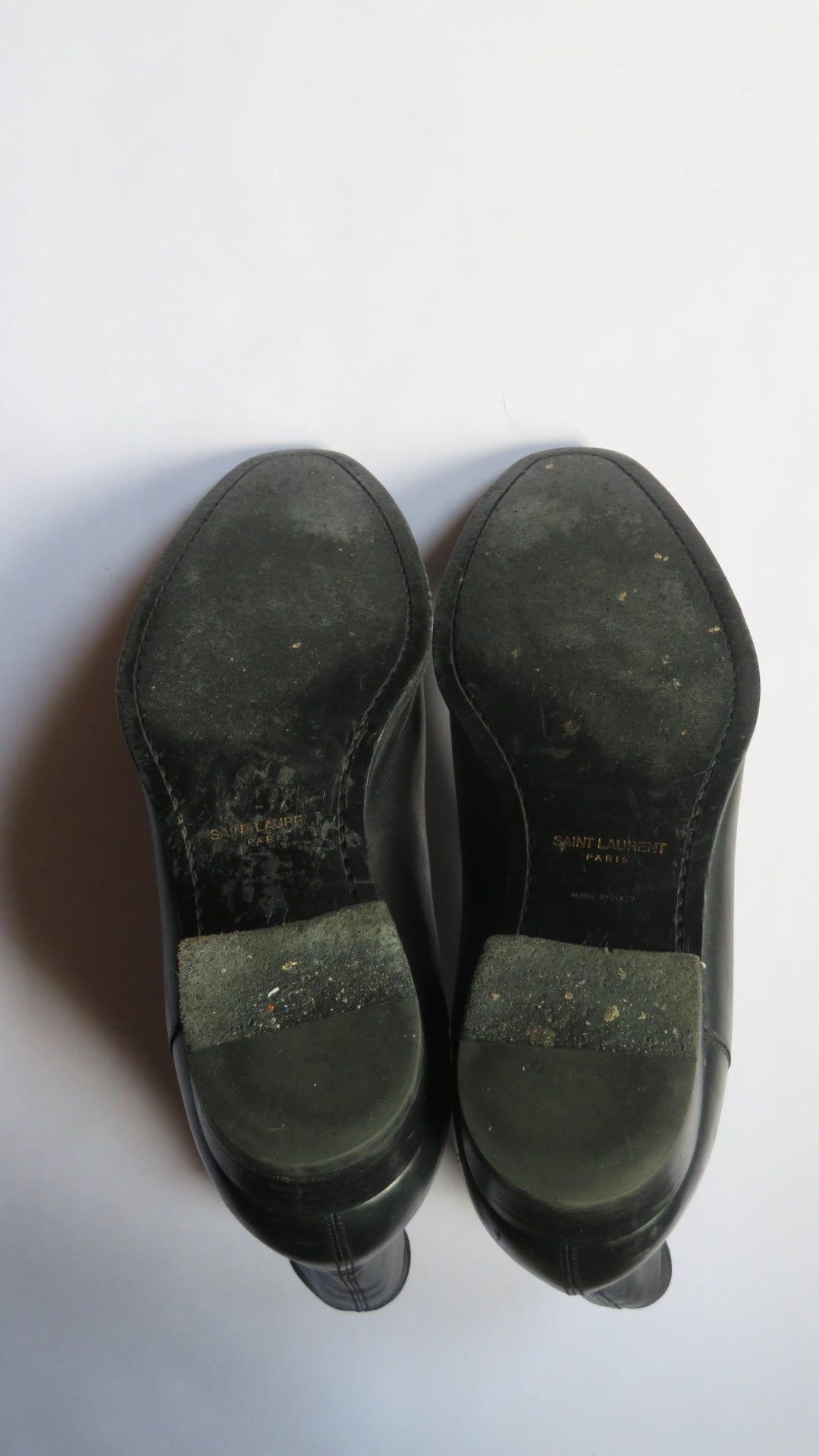 Saint Laurent Paris FW14 Black Chelsea Leather Boots by Hedi Slimane