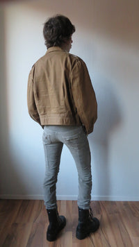 Balmain by Christophe Decarnin Grey Suede Biker Pants