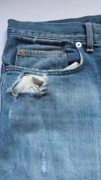 Dior Homme AW11 Distressed Denim