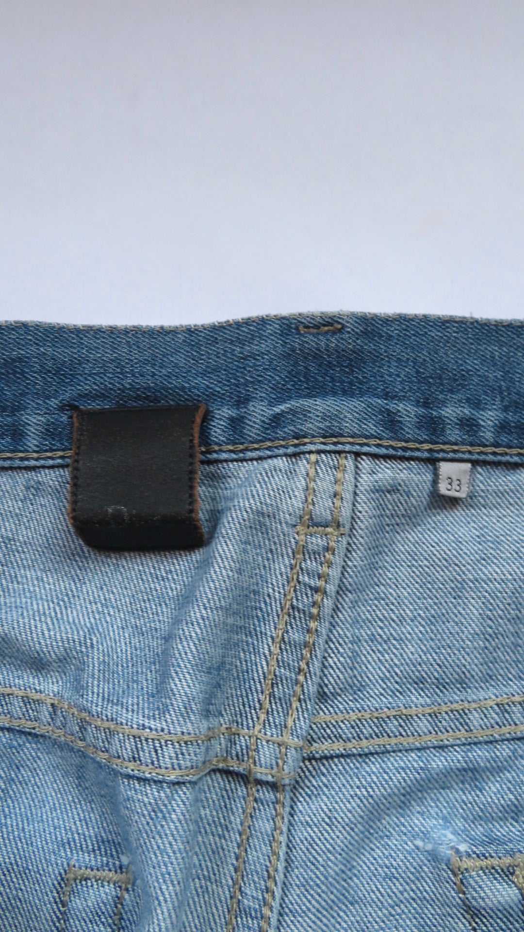 Dior Homme AW11 Distressed Denim