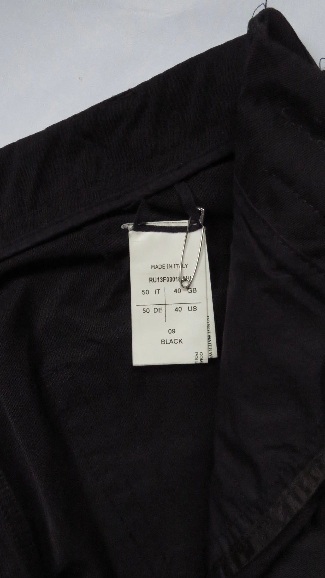 Rick Owens 2013 Single Layer Aircut Pants