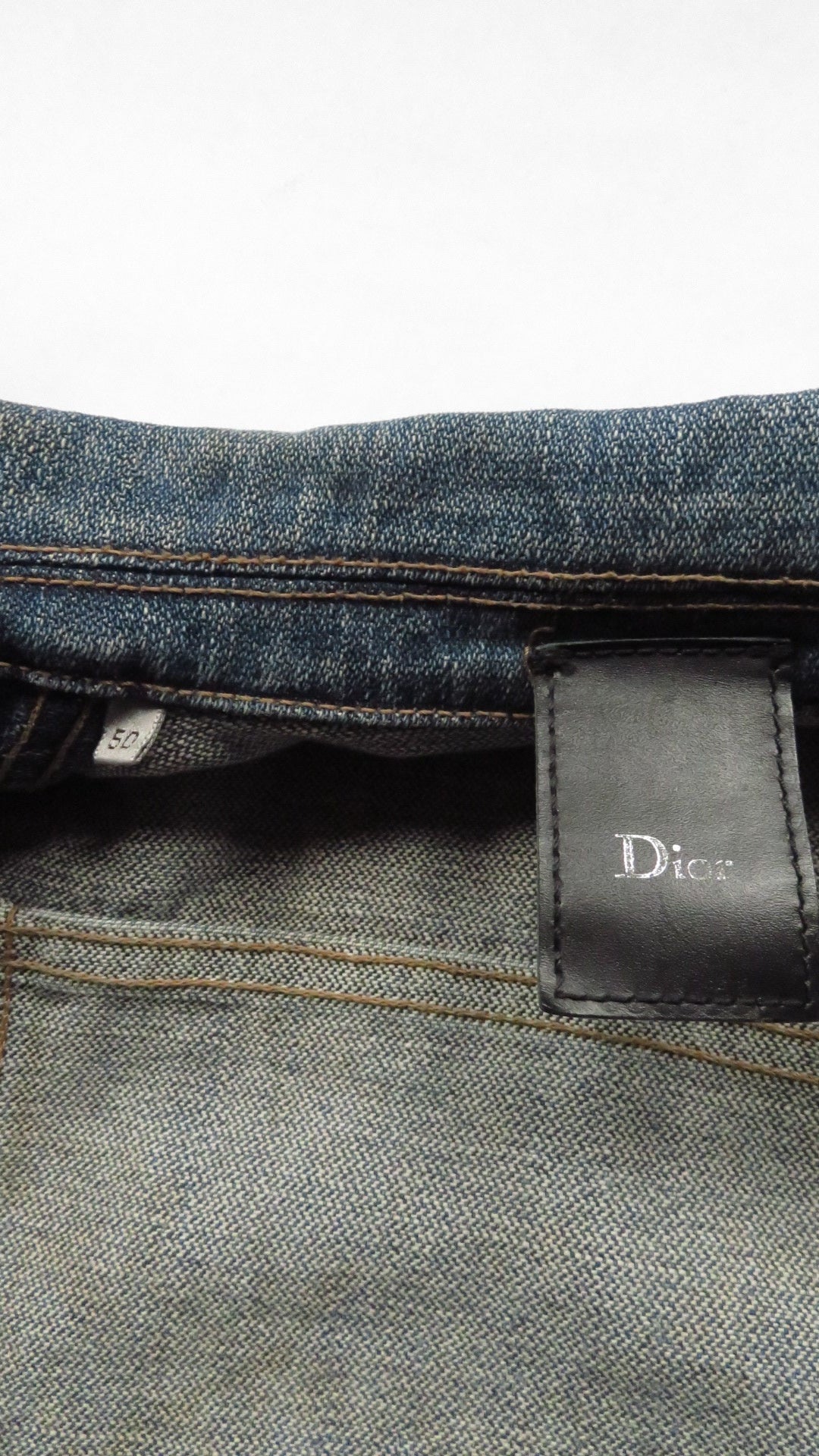 Dior Homme AW04 VOTC Rust Denim Jacket