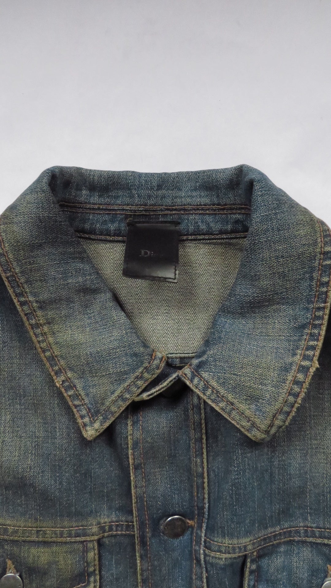 Dior Homme AW04 VOTC Rust Denim Jacket