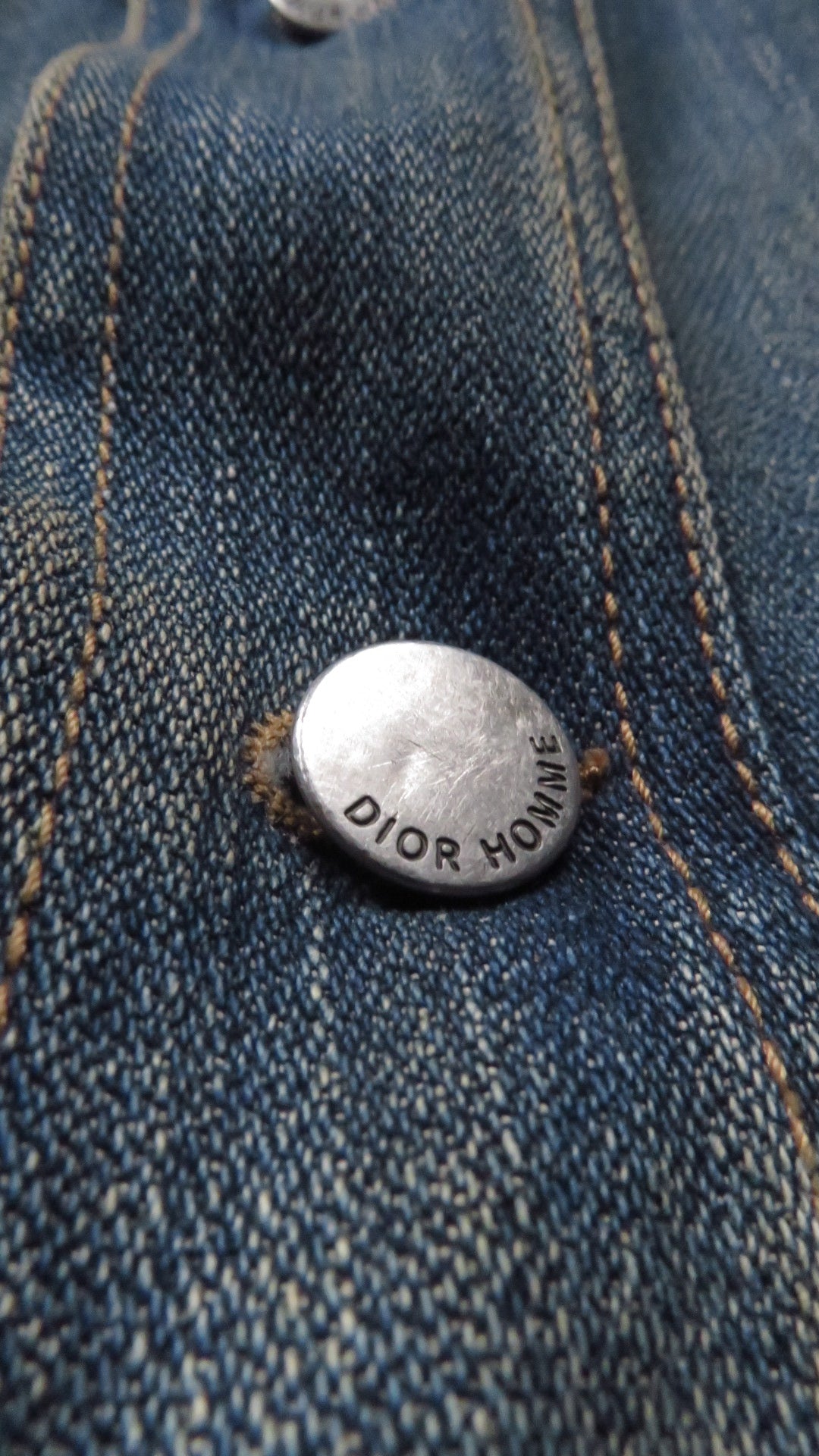 Dior Homme AW04 VOTC Rust Denim Jacket