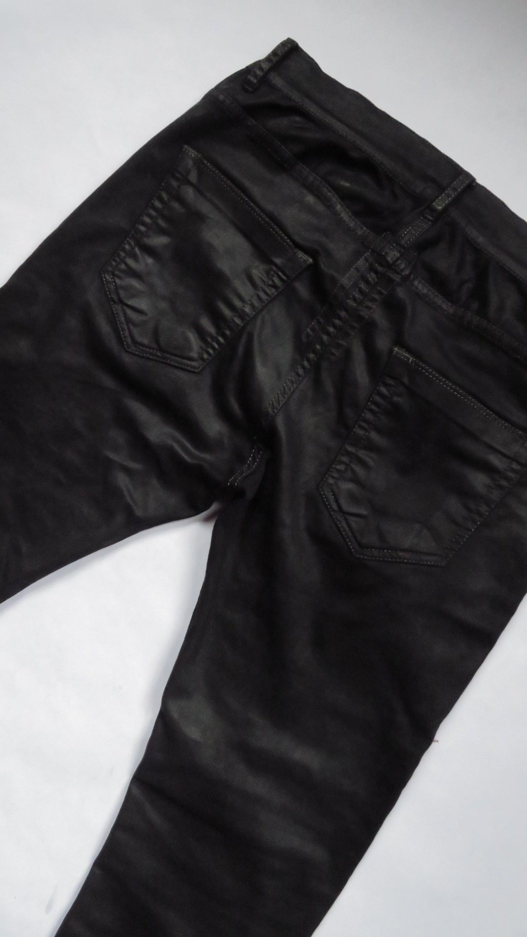 Rick Owens O&M SBW Waxed Detroit Denim