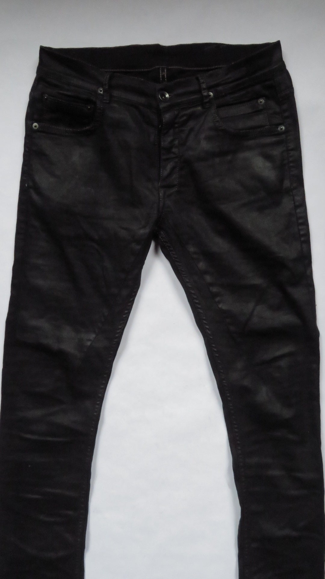 Rick Owens O&M SBW Waxed Detroit Denim