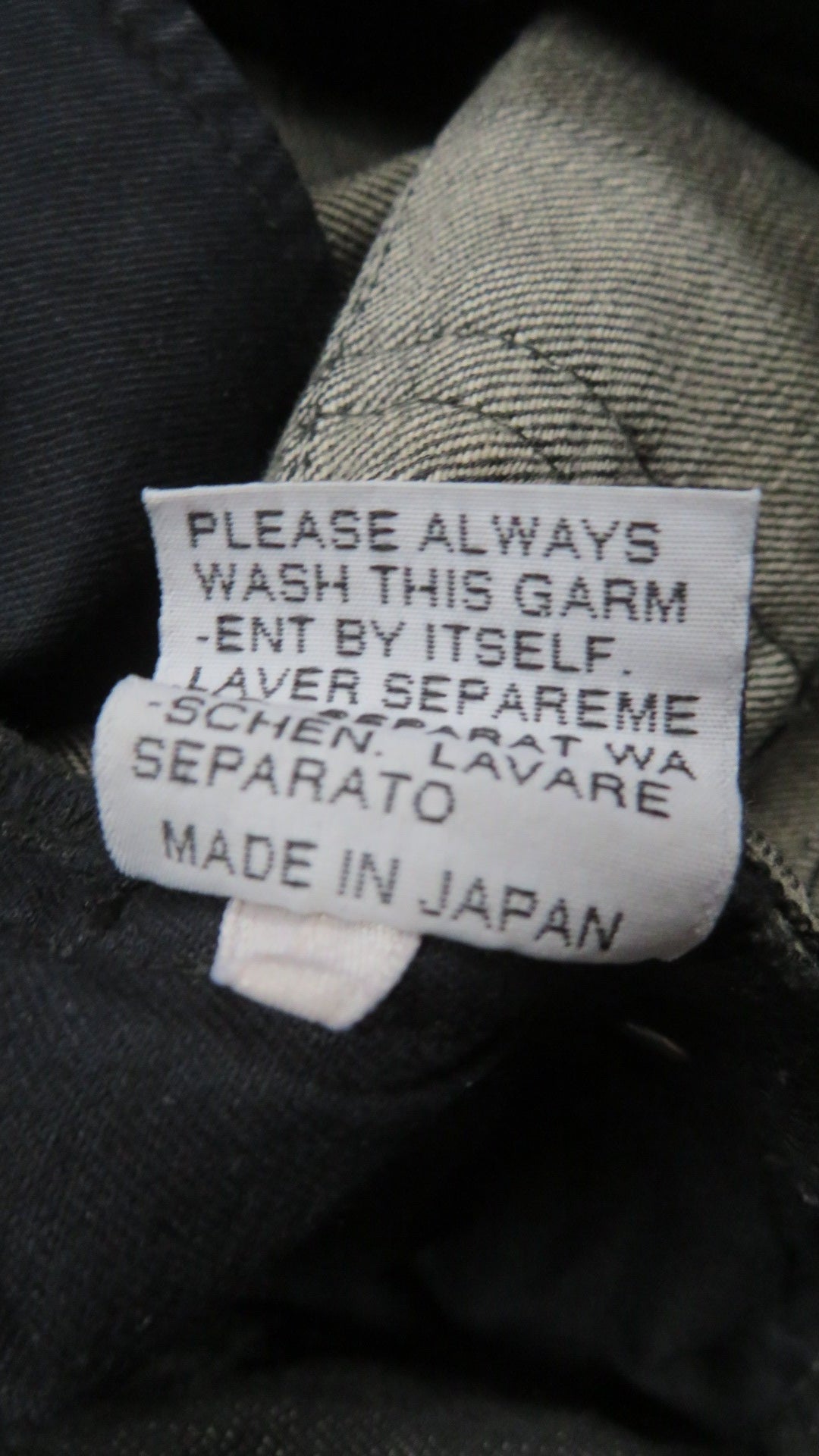 Dior Homme AW05 Grey Clawmarks