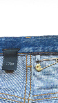 Dior Homme AW08 Green Waxed Denim