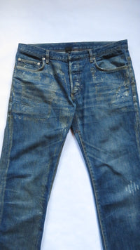 Dior Homme AW08 Green Waxed Denim