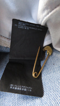 Balenciaga SS18 Convertible Denim