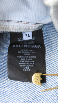 Balenciaga SS18 Convertible Denim