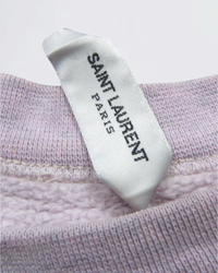 Saint Laurent Paris SS21 Université Sweatshirt