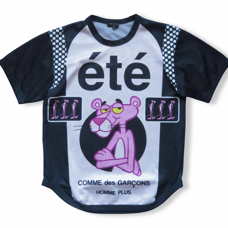 Comme Des Garcons Homme Plus SS2005 Pink Panther Cycling T-Shirt