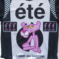 Comme Des Garcons Homme Plus SS2005 Pink Panther Cycling T-Shirt