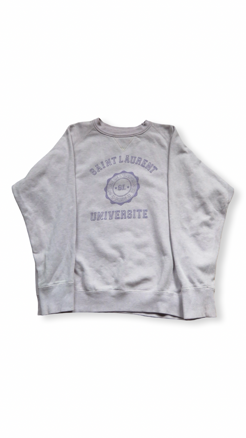 Saint Laurent Paris SS21 Université Sweatshirt