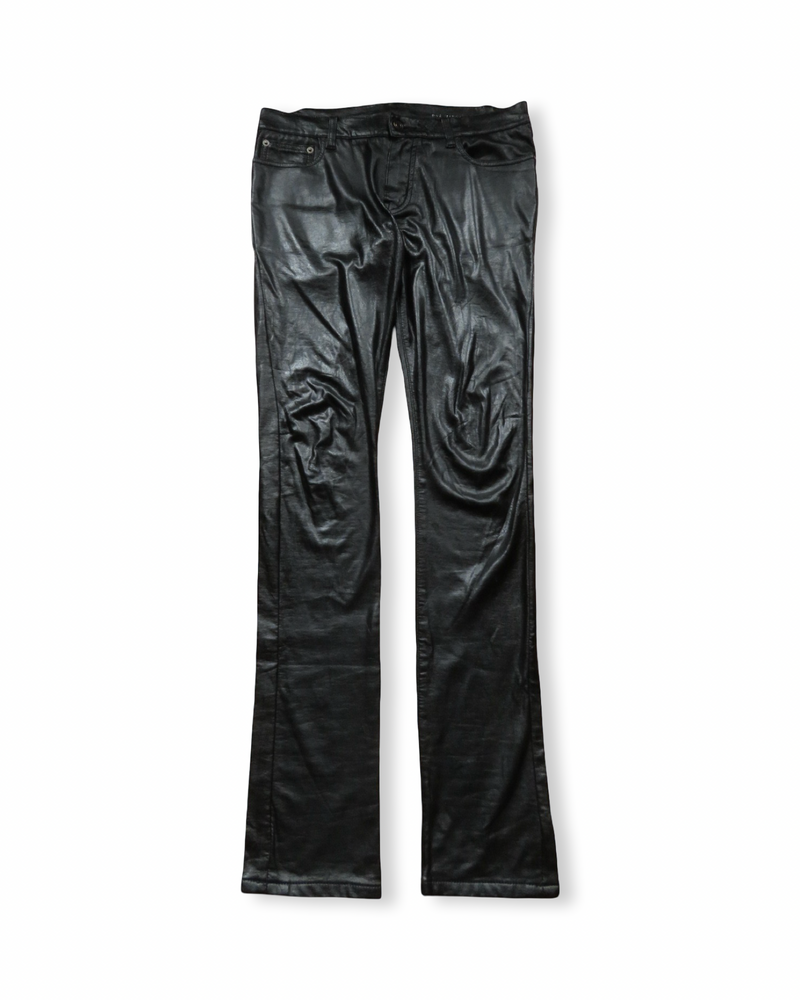Saint Laurent Paris AW13 Faux Leather coated D02 pants