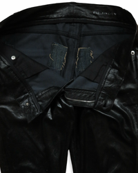 Saint Laurent Paris AW13 Faux Leather coated D02 pants