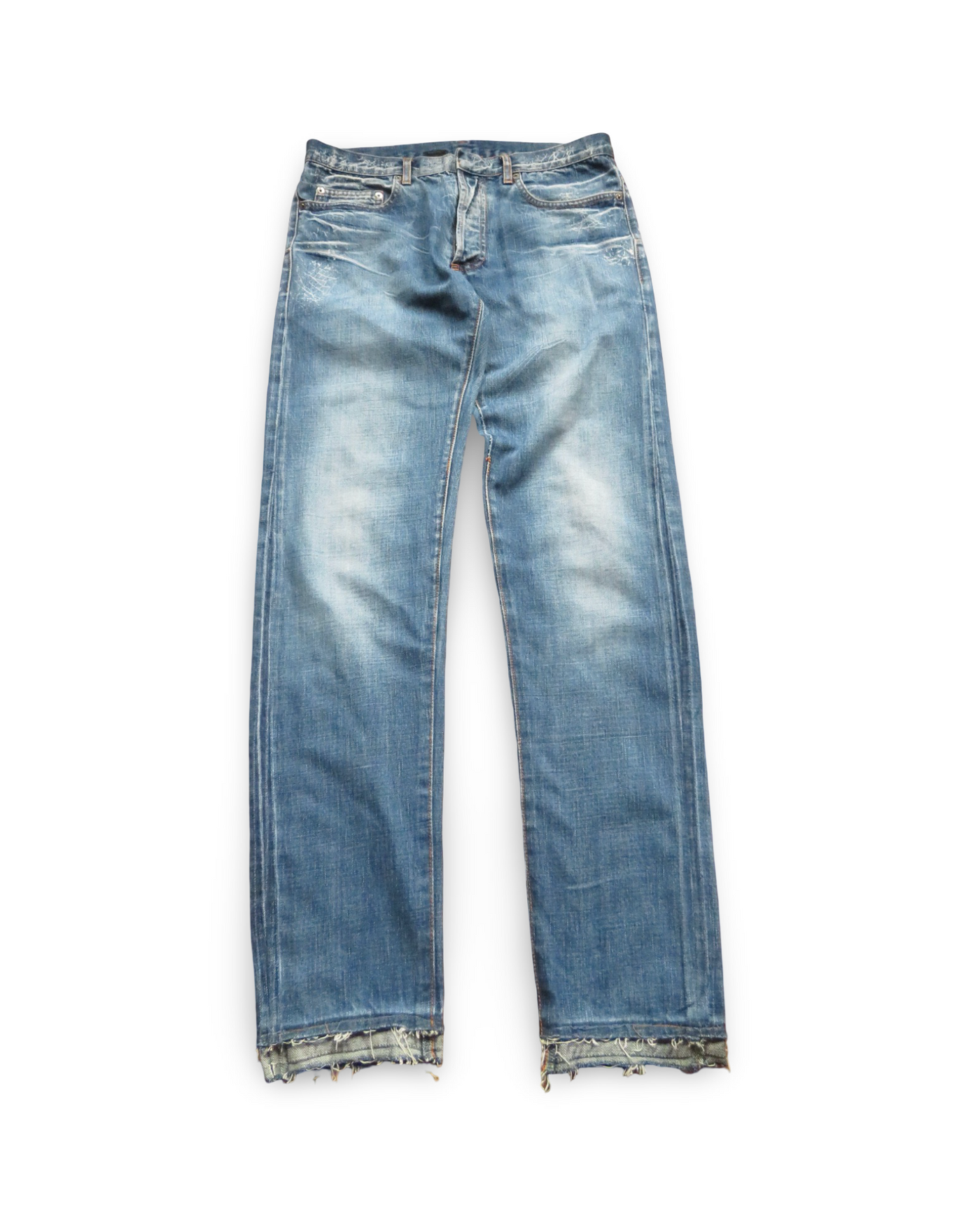 Dior Homme SS07  'We look good together' Spiderweb Denim