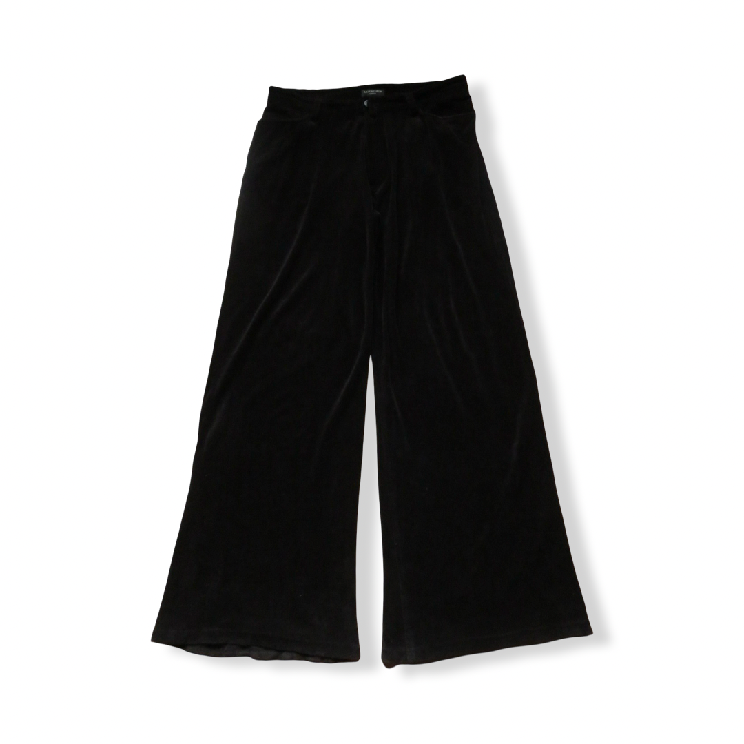 Balenciaga Fall 2022 Velvet Flared Lounge Pants