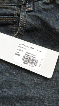 Rick Owens SS13 'Island' Rust Overdye Detroit Cut Denim