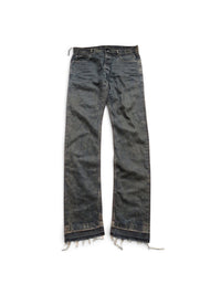 Rick Owens SS13 'Island' Rust Overdye Detroit Cut Denim