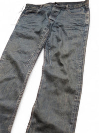 Rick Owens SS13 'Island' Rust Overdye Detroit Cut Denim