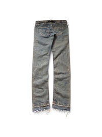 Rick Owens SS13 'Island' Rust Overdye Detroit Cut Denim