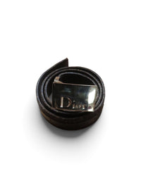 Dior Homme SS06 Brown Monogram Logo Belt