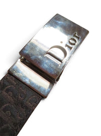 Dior Homme SS06 Brown Monogram Logo Belt