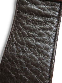 Dior Homme SS06 Brown Monogram Logo Belt