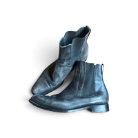 Dior Homme AW07 'Navigate' Grey Chelsea Boots by Hedi Slimane