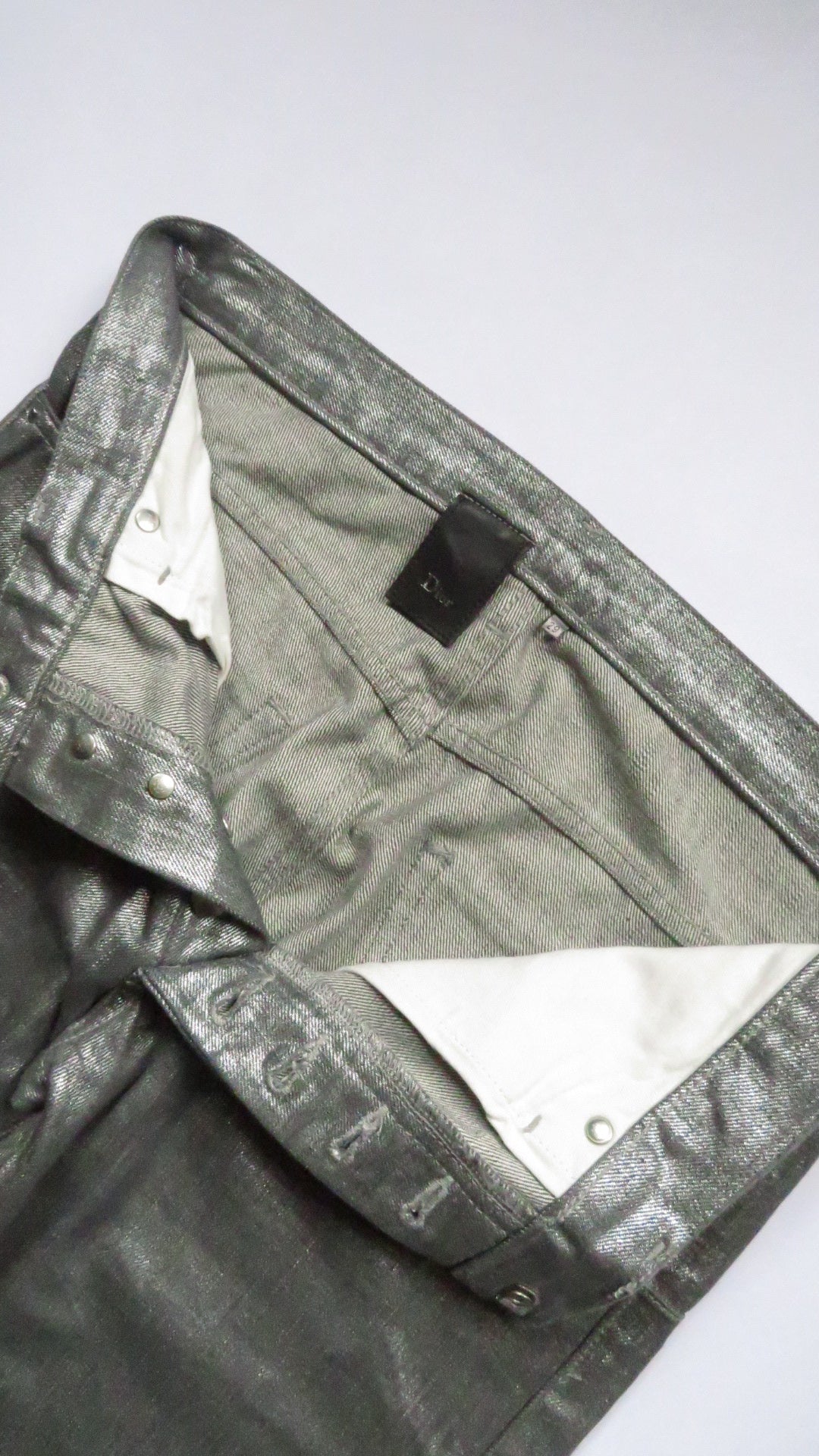 Dior Homme FW06 Radioactive Clawmark Denim