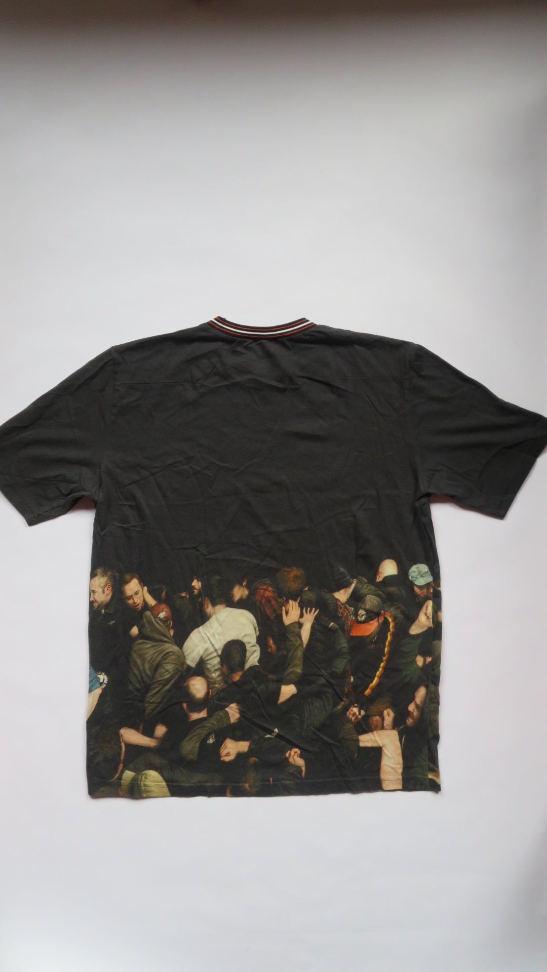 Dior Homme AW17 Dan Witz Moshpit Short Sleeve Shirt