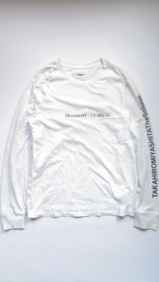Takahiro Miyashita TheSoloist White Shoegazer Long Sleeve T-Shirt