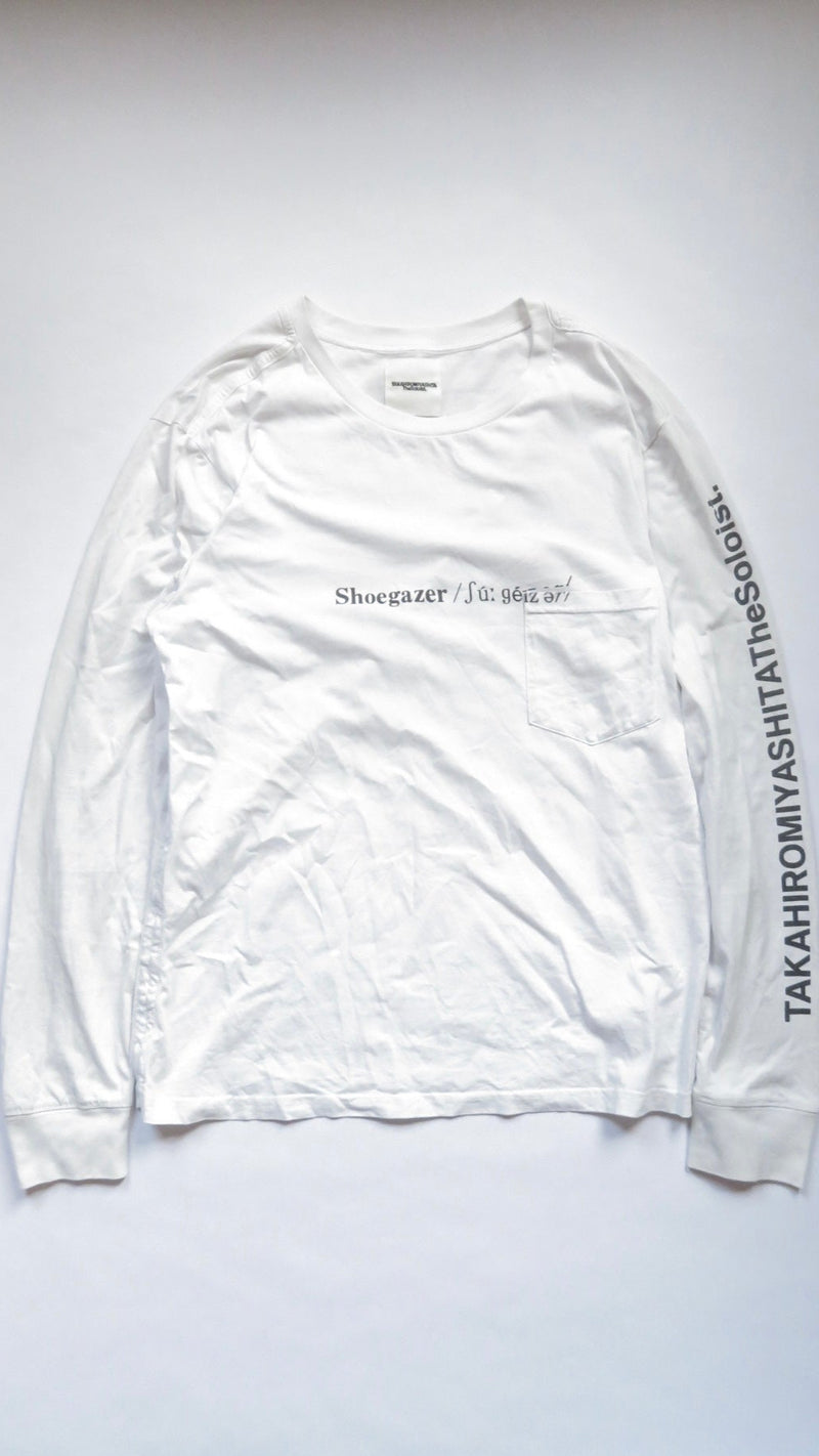 Takahiro Miyashita TheSoloist White Shoegazer Long Sleeve T-Shirt
