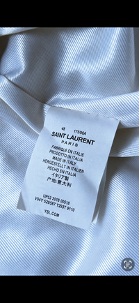 Saint Laurent Paris FW18 Fur Teddy Bomber Jacket