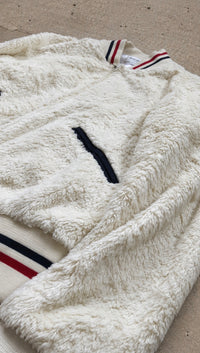 Saint Laurent Paris FW18 Fur Teddy Bomber Jacket