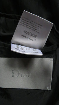 Dior Homme AW03 Luster Peaked Lapel PVC Coat