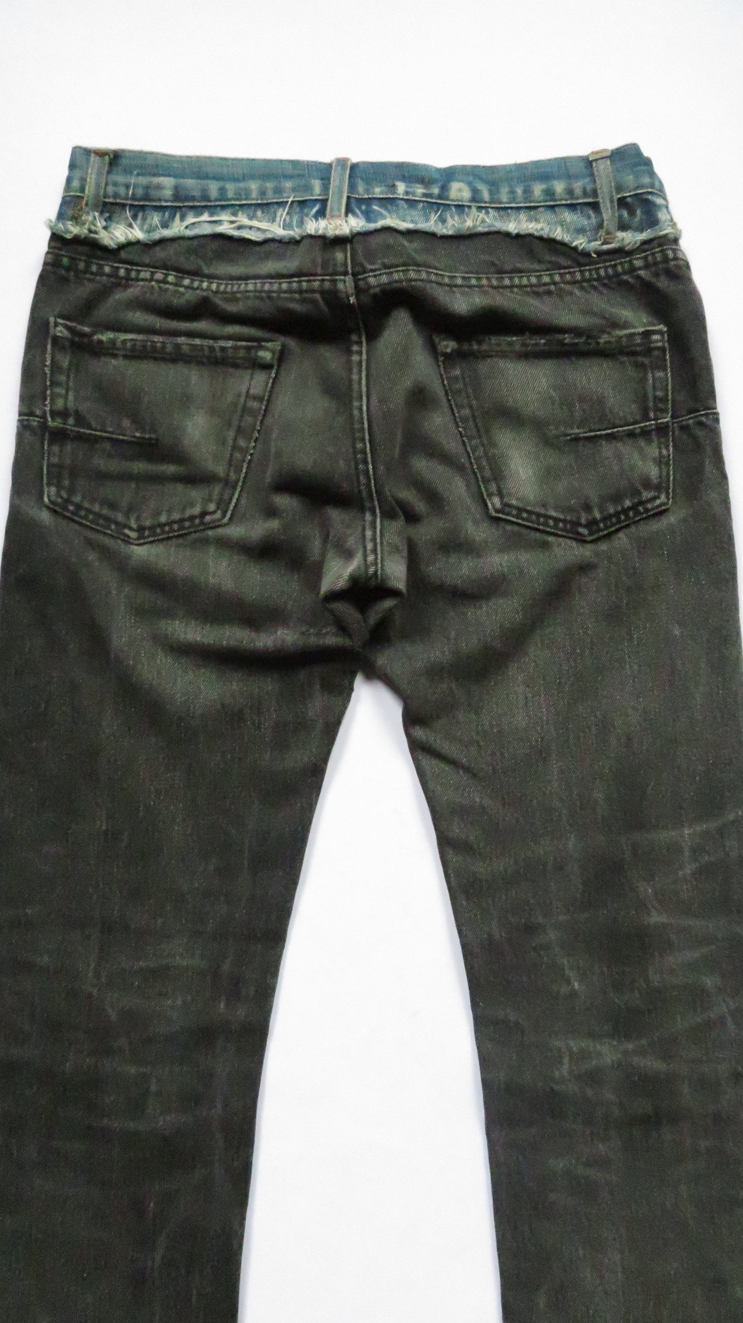 Dior Homme AW06 Cummerbund Denim