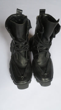Rick Owens SS18 Dirt Hiking Hexagram Bozo Boots