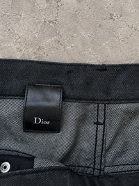 Dior Homme SS06 Black Washed Denim