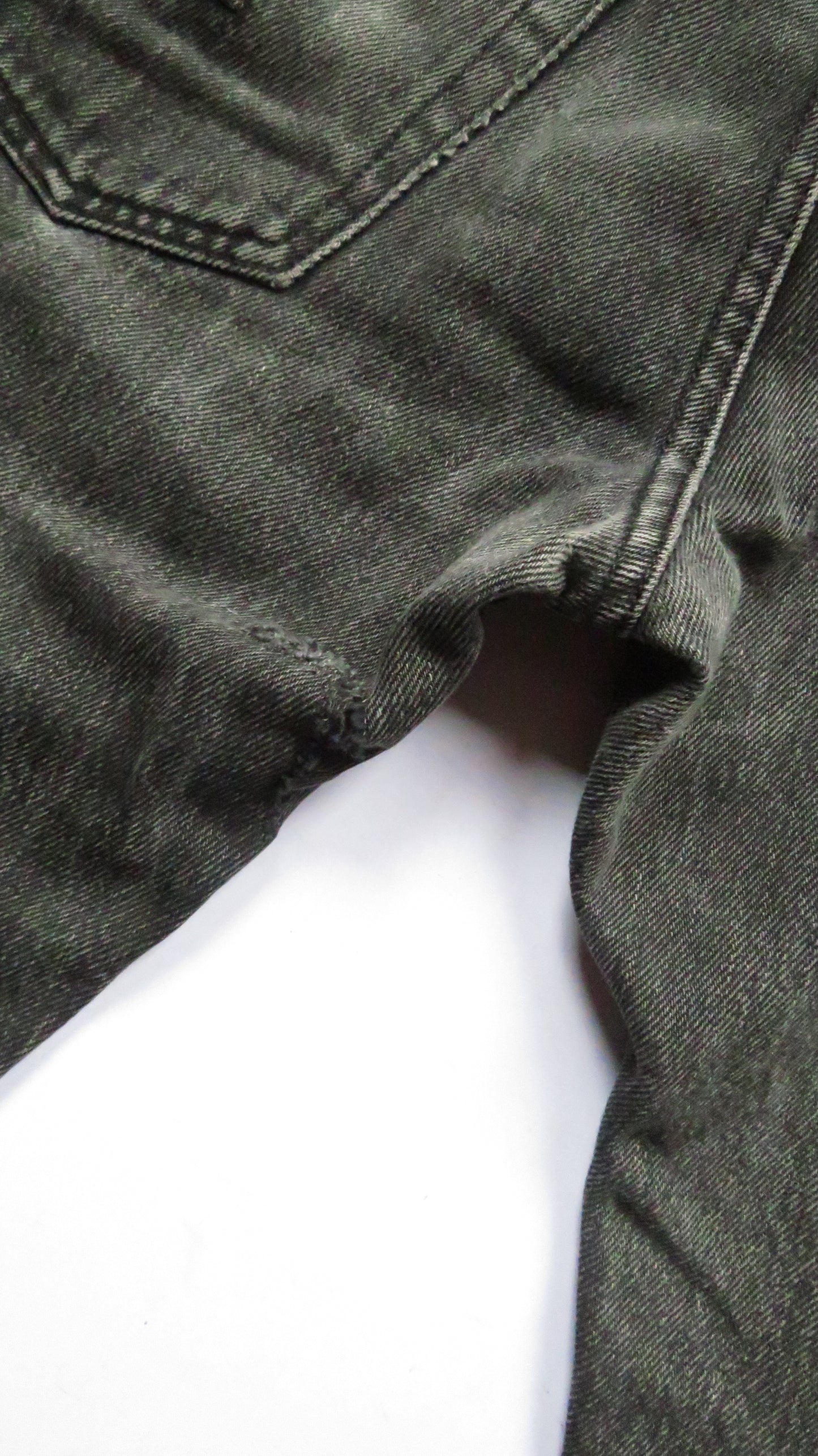 Dior Homme AW06 Cummerbund Denim