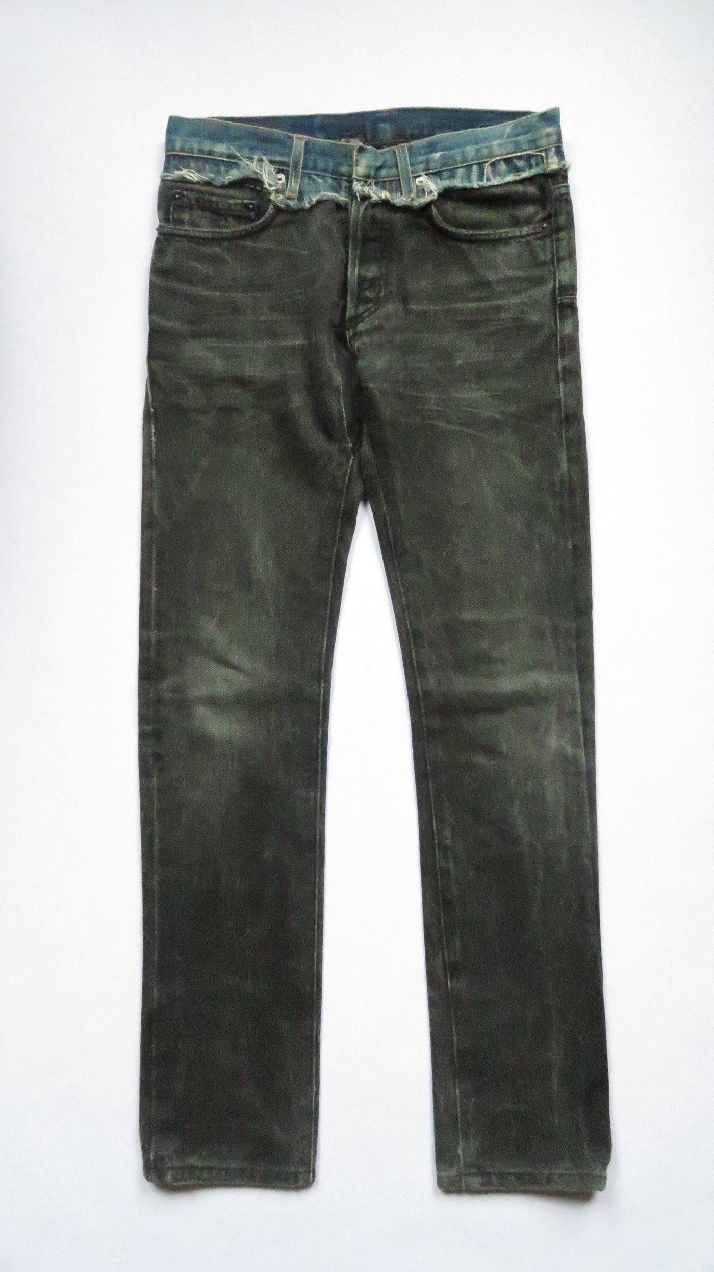 Dior Homme AW06 Cummerbund Denim