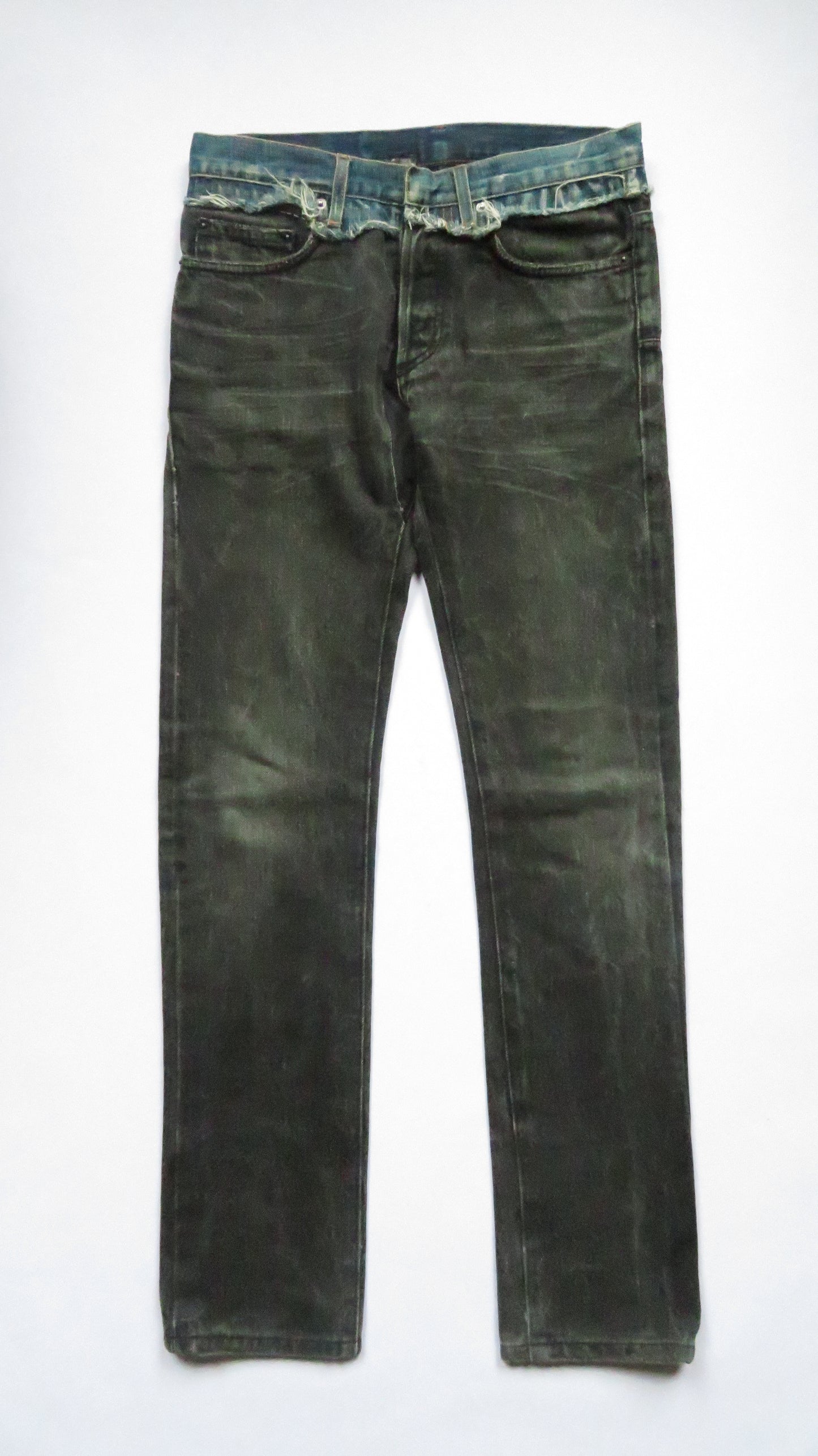 Dior Homme AW06 Cummerbund Denim