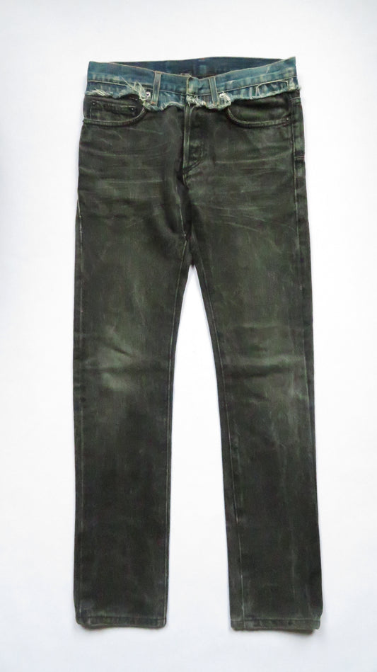 Dior Homme AW06 Cummerbund Denim